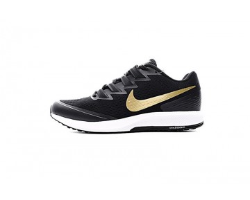Herren 880554-007 Schuhe Nike Air Zoom Speed Rival 6 Vi Schwarz Gold/Weiß