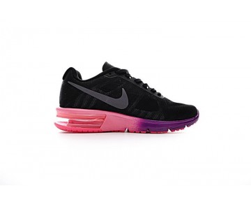 719916-015 Schuhe Nike Air Max Sequent  Damen Schwarz/Rosa/Lila