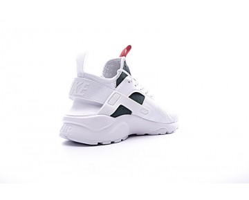 Nike Air Huarache Ultra Id 819685-103 Weiß/Grün/Rot Unisex Schuhe