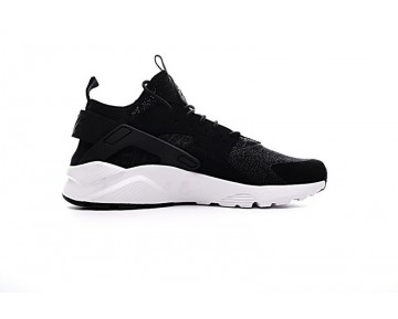 Nike Air Huarache Ultra Flyknit Id Schwarz/Grau/Weiß Schuhe 753889-993 Unisex