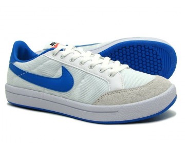 Schuhe Damen 833517-141 Weiß/Photo Blau Nike Meadow Textile
