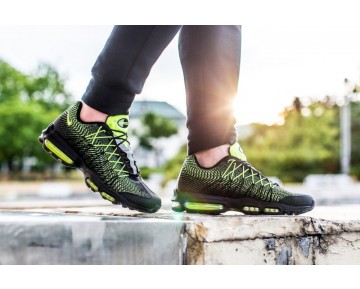 Unisex Nike Air Max 95 Ultra Jcrd 20 Air Max 95 20Th Anniversary Schwarz,Volt 749771-007 Schuhe