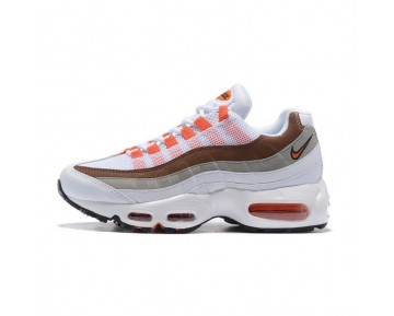 Orange Rot/Grau/Weiß Schuhe 307960-102 Nike Wmns Air Max 95 Essential Damen