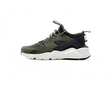 Schuhe 753889-003 Army Grün/Schwarz Nike Air Huarache Ultra Flyknit Id Unisex
