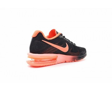 Schwarz/Orange Rot Schuhe Nike Air Max Sequent  Unisex 719912-012
