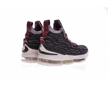 Schuhe 897649-003 Nike Lebron 15 Weiß/Lila/Wein Rot Herren