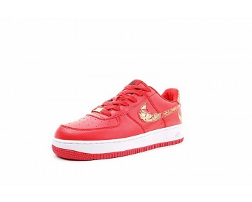 Unisex Phoenix Embroidery Rot Gld 919729-992 Nike Air Force 1 Low Premium Lunar New Year Id Schuhe