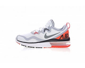 Damen Nike Air Max Fury Aa5740-102 Schuhe Weiß/Grau/Orange Rot