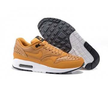 Nike Air Max 1 Woven Schuhe 725232-200 Herren Pale Shale