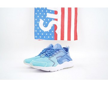 Damen Schuhe Nike Air Huarache Run Ultra Print Blau Gradient 833292-401