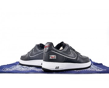 Schuhe Herren  Nike Air Force 1 Low 845053-002 Schwarz/Weiß Nyc