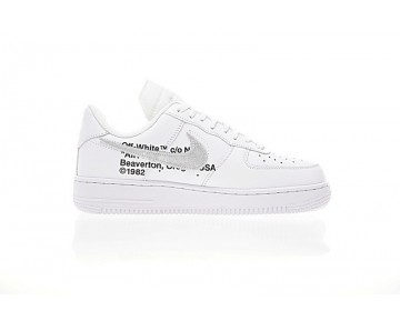 Unisex Aa3825-100 Schuhe Weiß Schwarz Off-White X Nike Air Force 1 Low