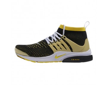 Nike Air Presto Flyknit Ultra 835570-007 Herren Schuhe Schwarz/Gelb Stark/Metallic Gold