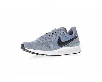 Herren Schuhe Grau/Water Blau 872087-403 Nike Internationalist Lt17