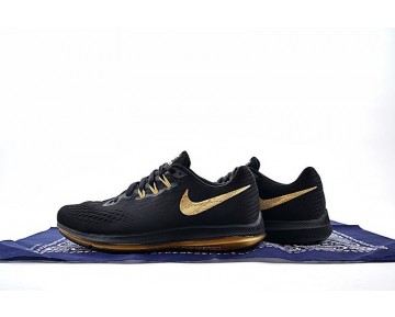 Schuhe Herren  Nike Zoom Winflo 4 898468-998 Schwarz/Gold