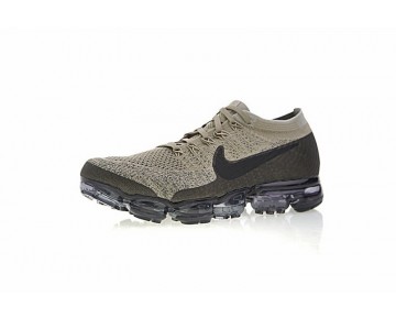 849558-201 Nike Air Vapormax Flyknit Beige/Schwarz Schuhe Unisex