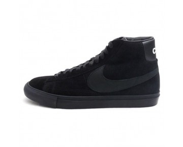 Black Comme Des Garcons X Nike Blazer High Sp Unisex 704571-001 Schwarz/Schwarz Schuhe