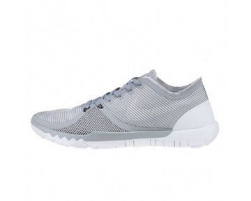 Herren Wolf Grau/Weiß/Schwarz Nike Free Trainer 3.0 V4 Schuhe 749361-010