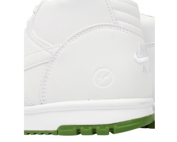 806942-113 Herren Schuhe Fragment Design X Nikecourt Air Trainer 1 Mid Premium Sp Weiß Chlorophyll