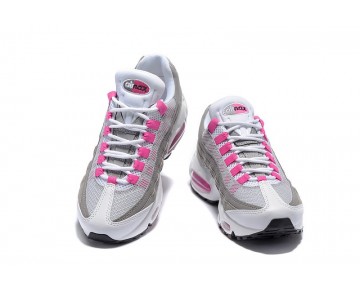 Nike Wmns Air Max 95 Essential Damen 307960-001 Weiß/Grau/Rosa Schuhe