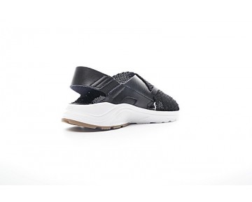 Schuhe Damen Nike Wmns Air Huarache Ultra Women Sandal Slip-On Schwarz/Weiß 885118-001