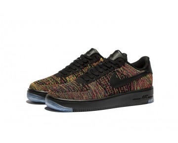 817419-001 Schwarz Crimson Court Lila Unisex Schuhe Nike Air Force 1 Ultra Flyknit Low