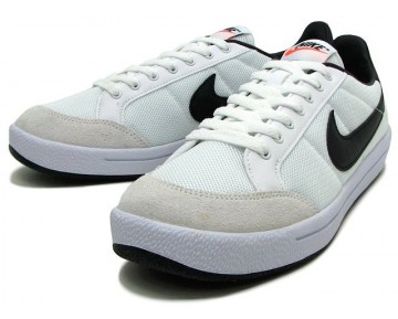Damen Nike Meadow Textile Schuhe Weiß/Schwarz 833517-100