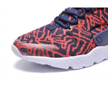 Blau/Universität Rot Nike Wmns Air Huarache Run Ultra Knit Jacquard Schuhe Unisex 818061--400